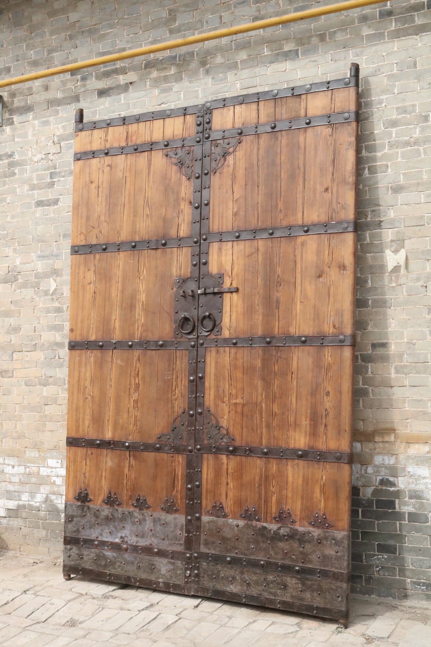 8.6 Feet Tall Large Vintage Chinese Door