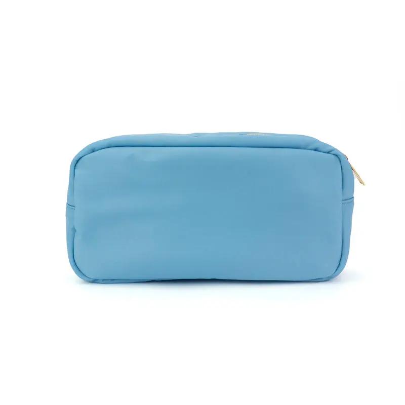 Travel Cosmetic Pouch Large Pouch - Customizable Patches - Travel Cosmetic Bag