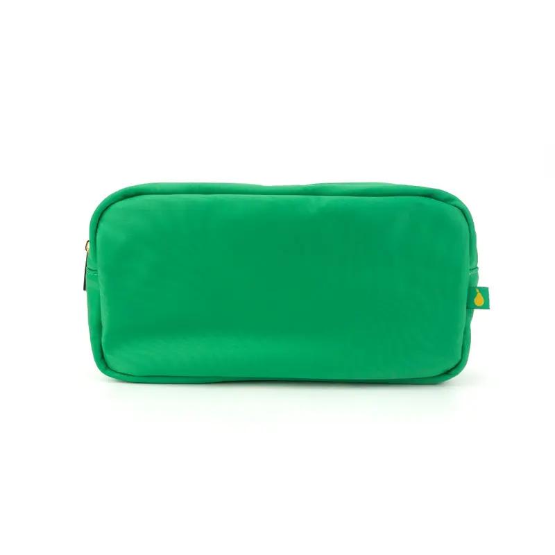 Travel Cosmetic Pouch Large Pouch - Customizable Patches - Travel Cosmetic Bag