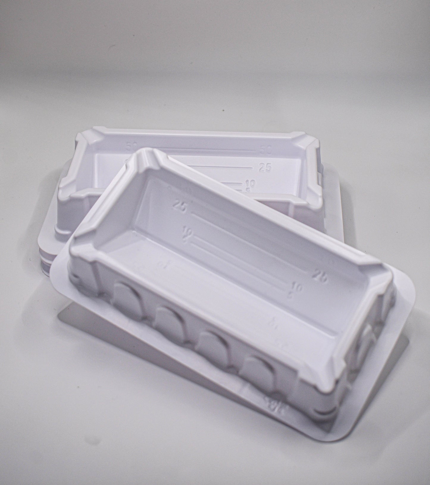 Depósito de reactivos de poliestireno de 25 ml (1 caja)