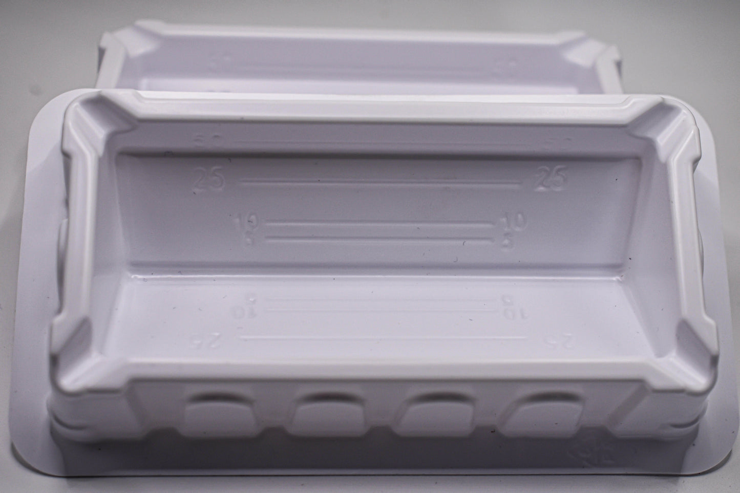 Depósito de reactivos de poliestireno de 25 ml (1 caja)