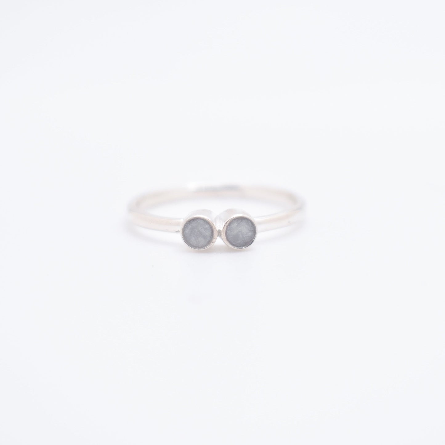 Dainty Two Stone Ring