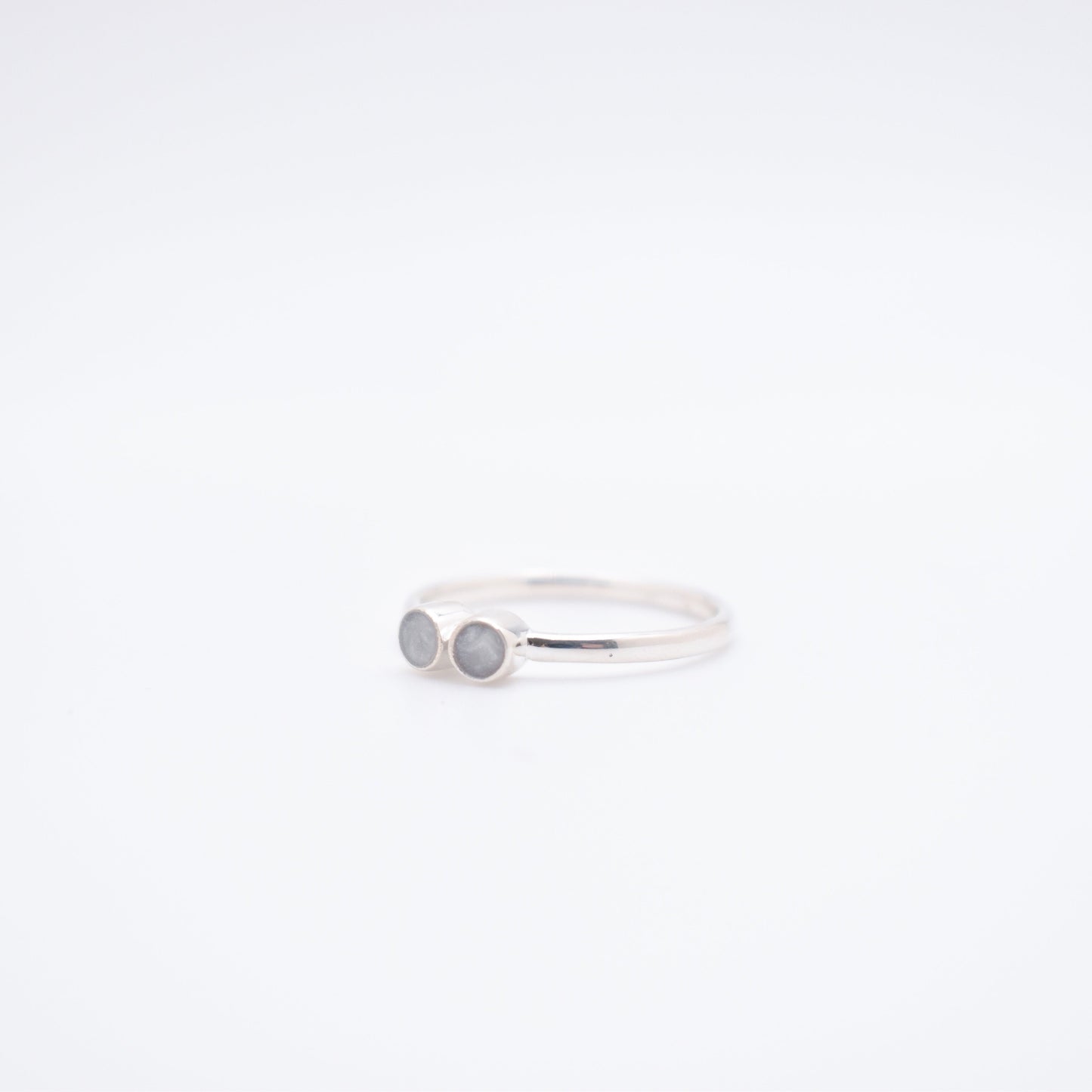 Dainty Two Stone Ring