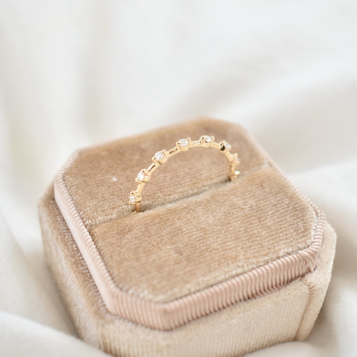 “Mabry" Ring- Moissanite Collection