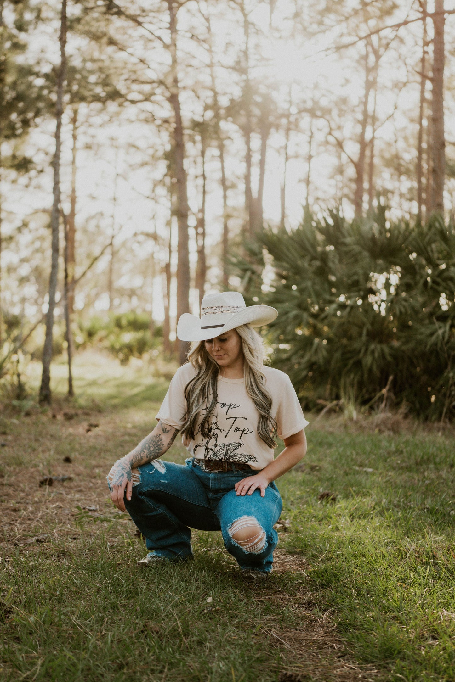 Crop Top Graphic T-Shirt