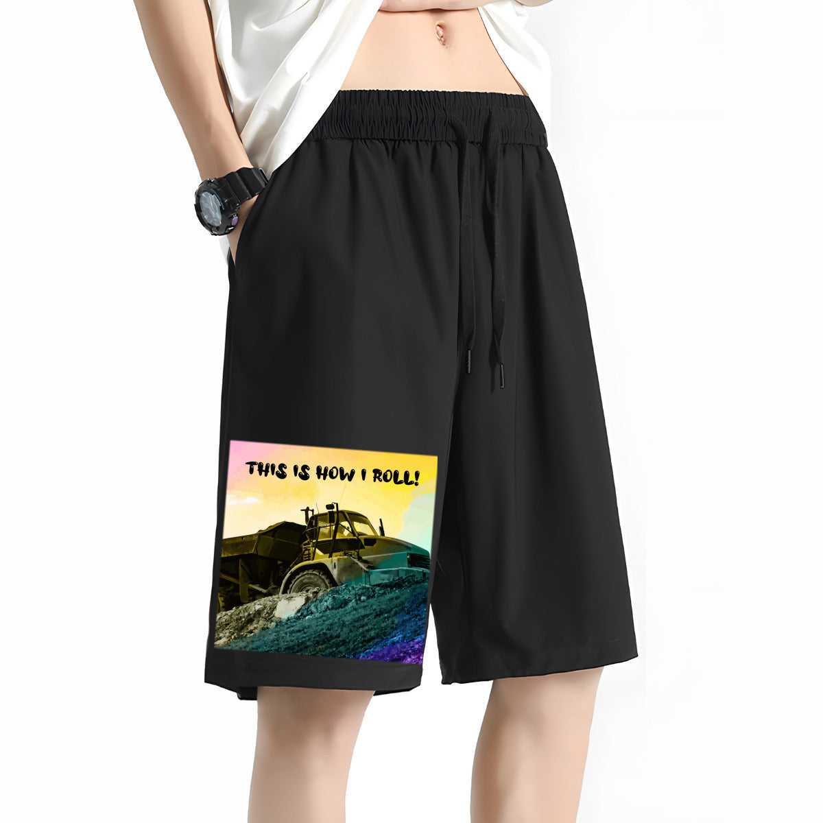 This is How I Roll Dumptruck Men's Shorts