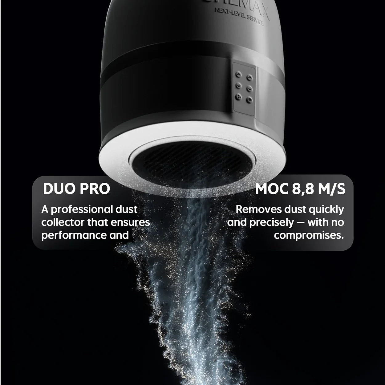SHEMAX Duo Pro Professional Nail Dust Collector
