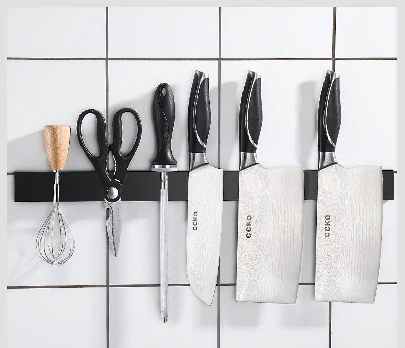 Magnetic Knife Holder Wall-Mounted Kitchen Rack