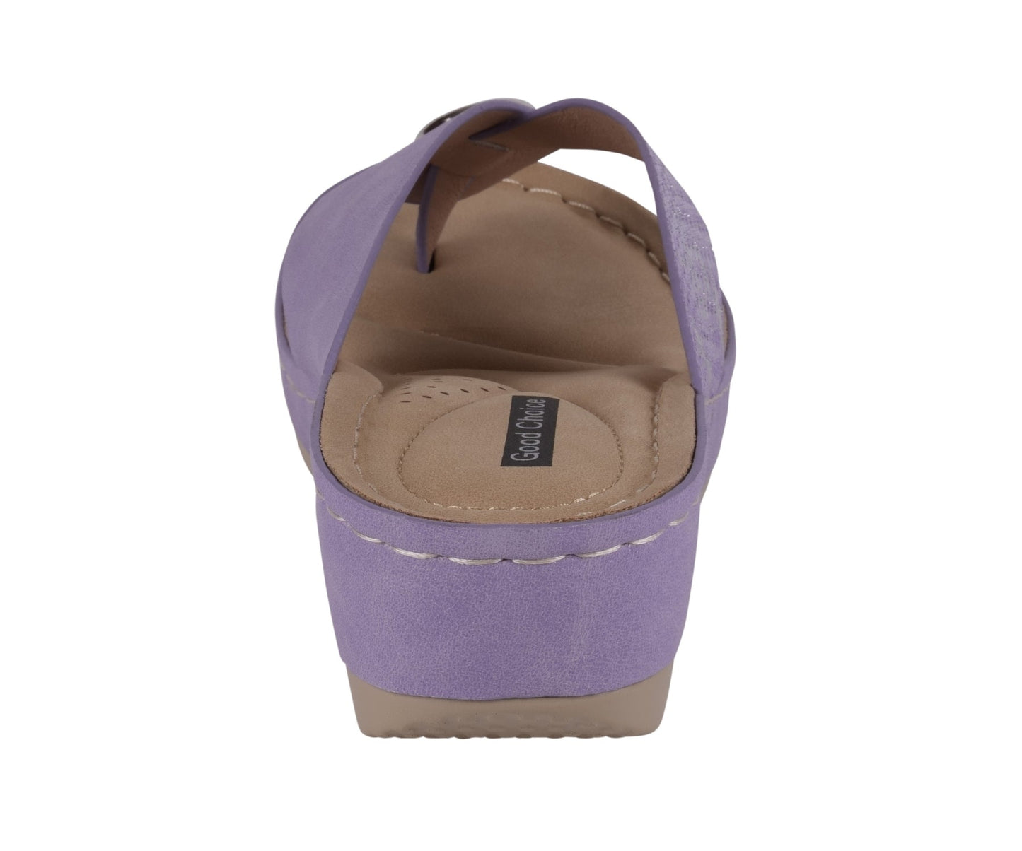 Sandalias de cuña Dafni Lilac para mujer