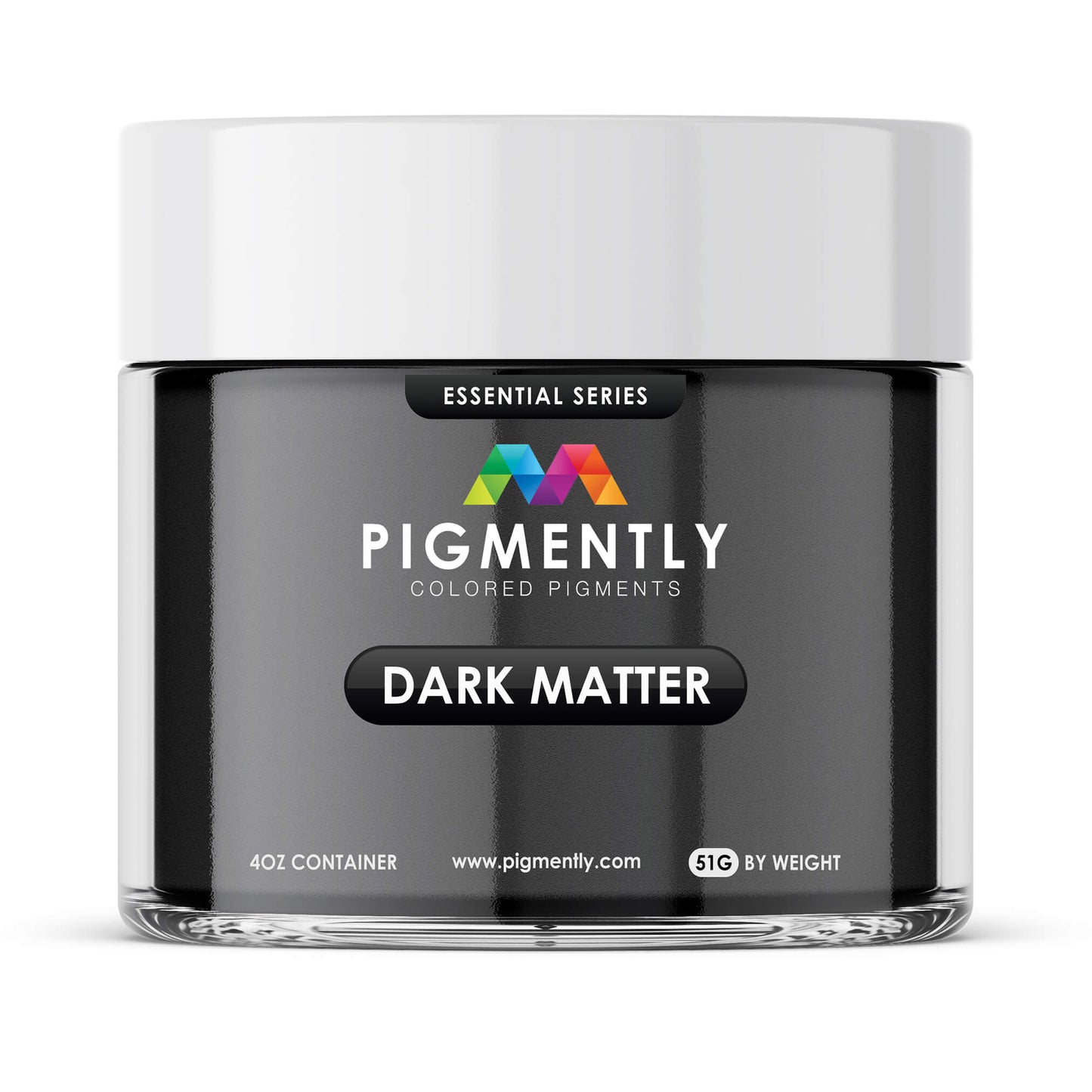 Pigmento en polvo epoxi de materia oscura