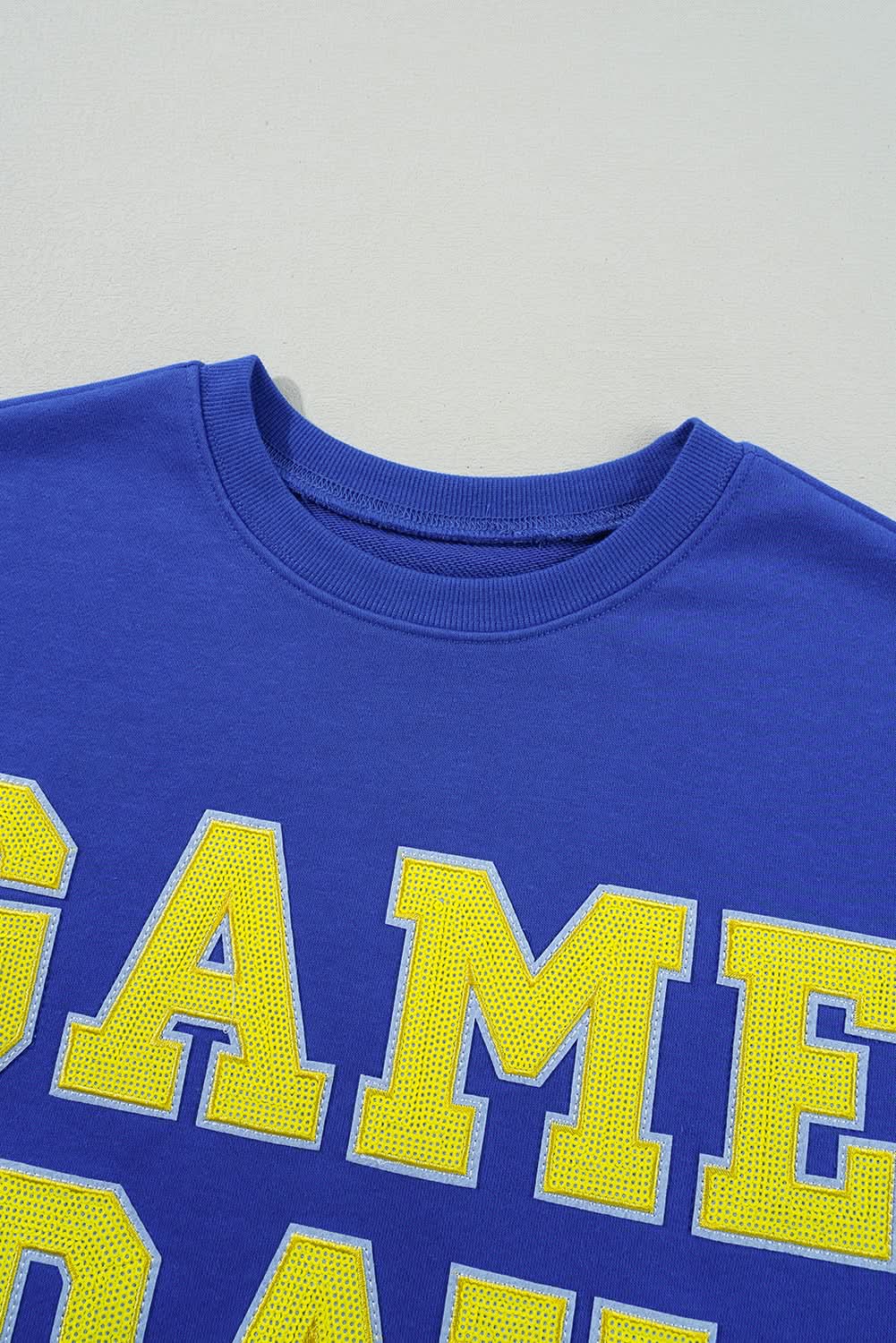Sweaters Love Salve Dark Blue Graphic Game Day Unisex Pullover Comfy Sweatshirt
