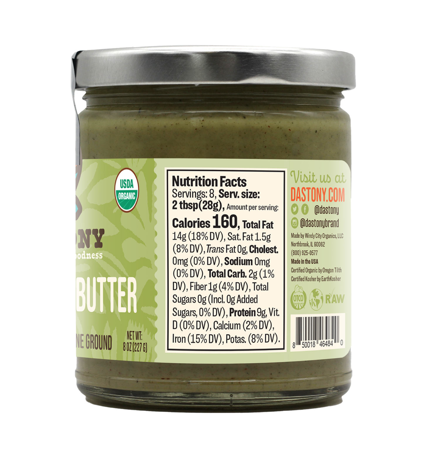 Organic Raw Hemp Seed Butter