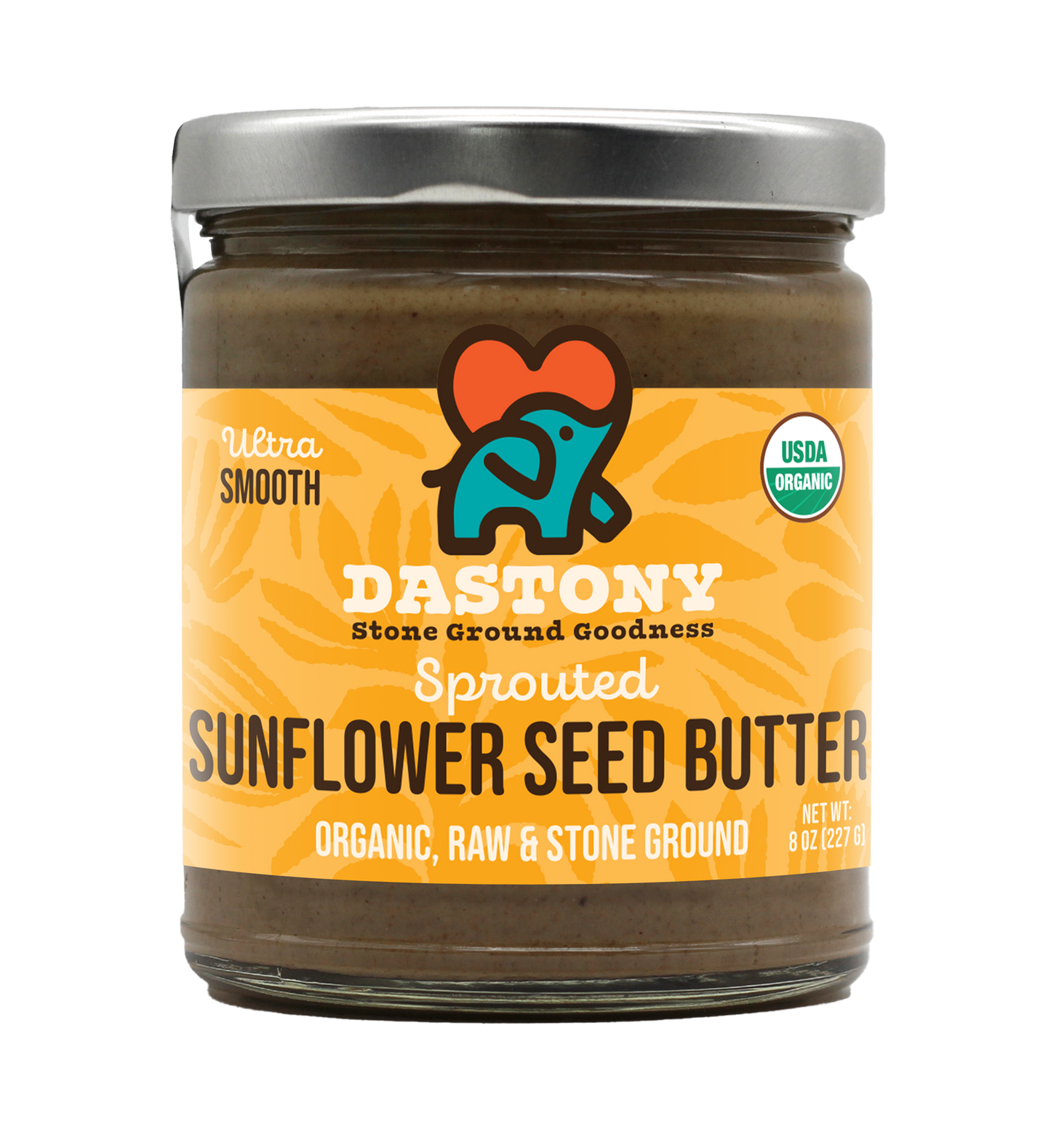 Organic Raw Sprouted Sunflower Seed Butter
