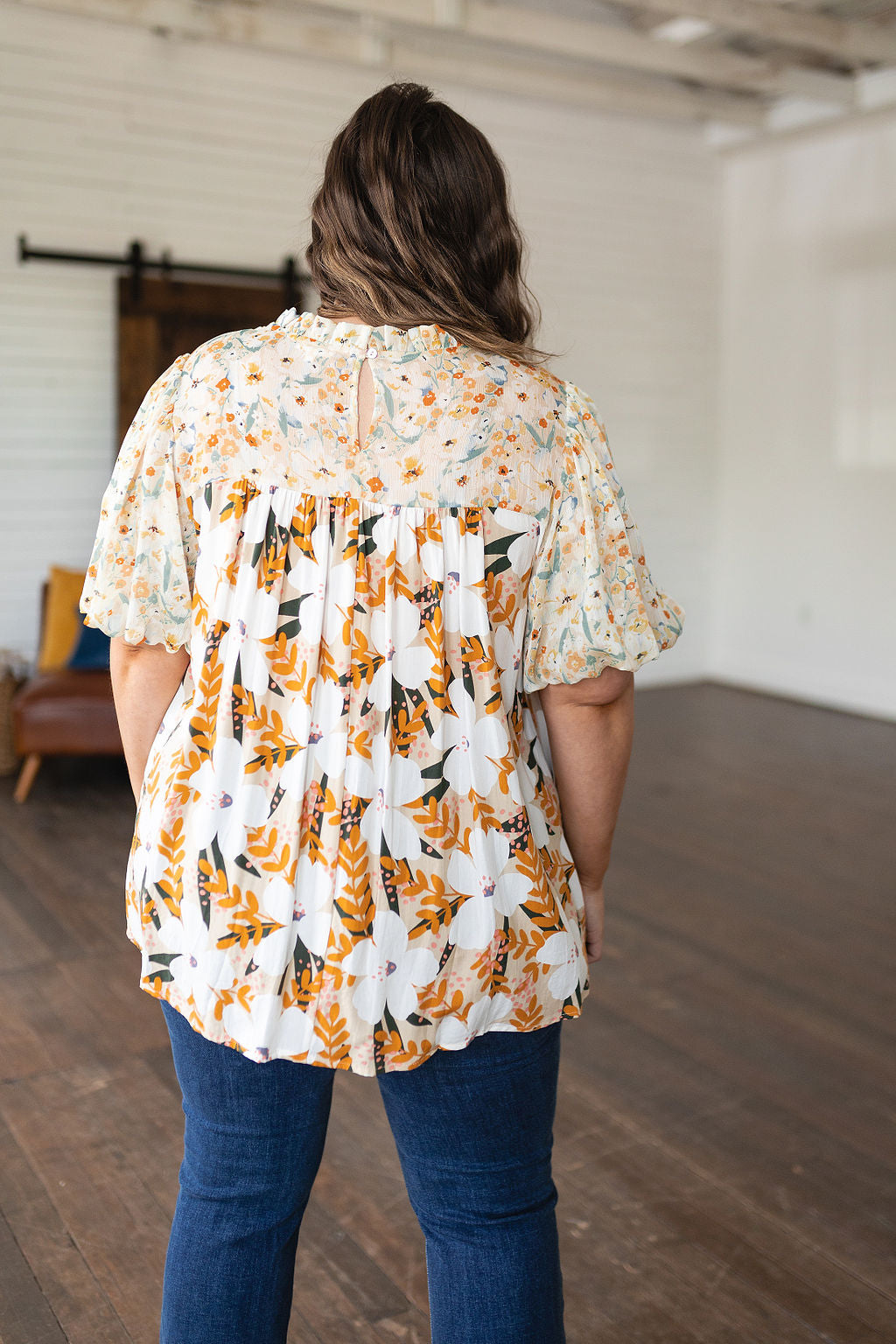 Top floral mixto Daydreamer