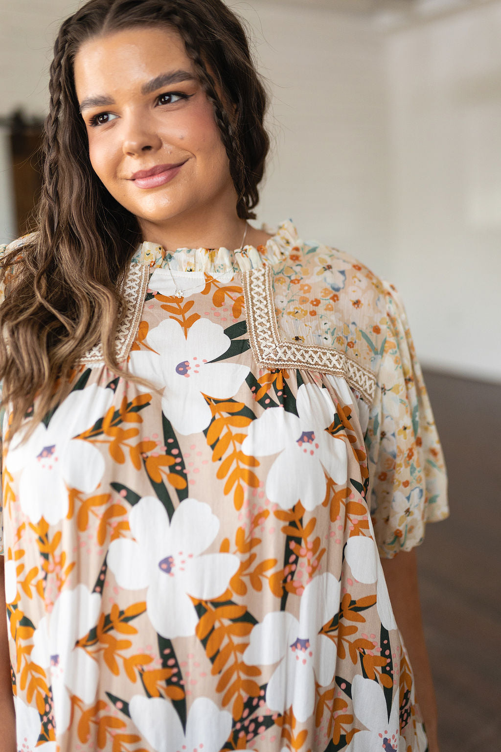 Top floral mixto Daydreamer