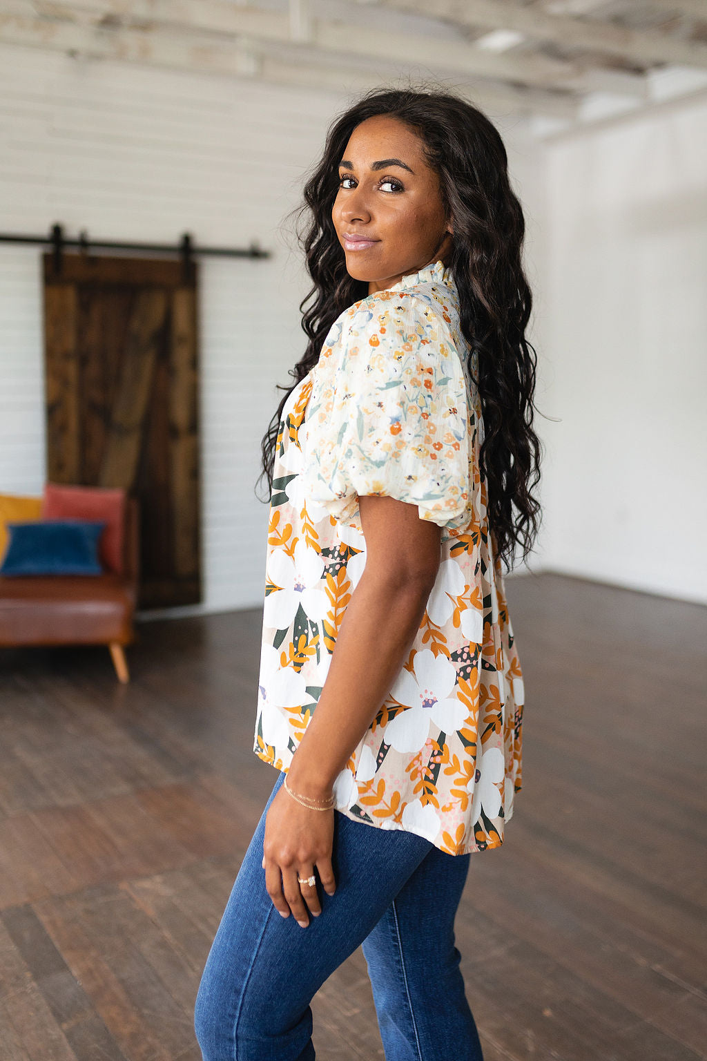 Top floral mixto Daydreamer