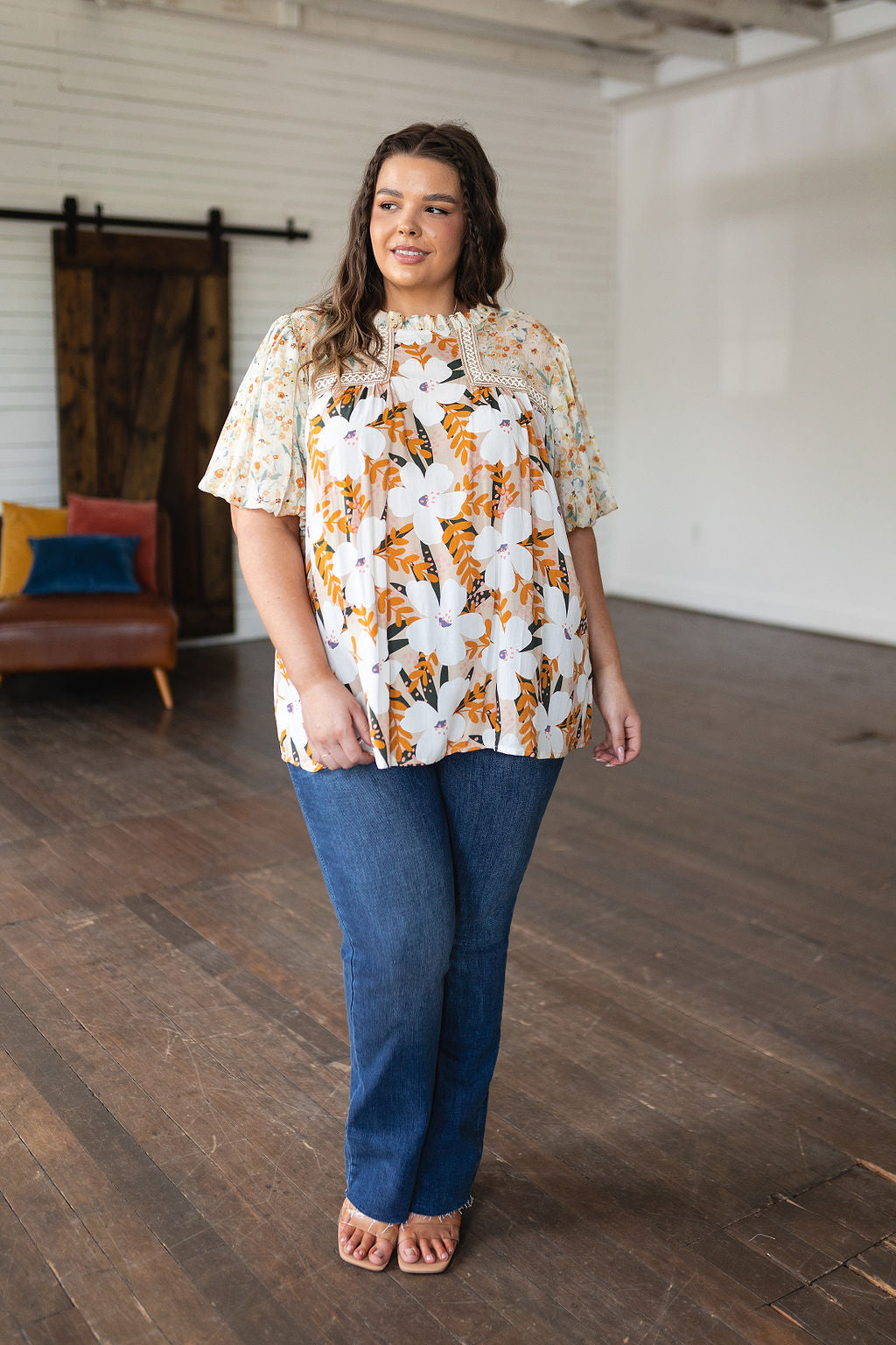 Top floral mixto Daydreamer
