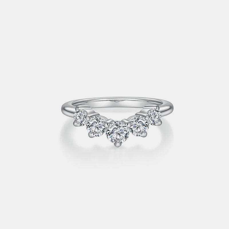 T-Shirts Trendsi just arrived - Dazzling Moissanite Silver Ring