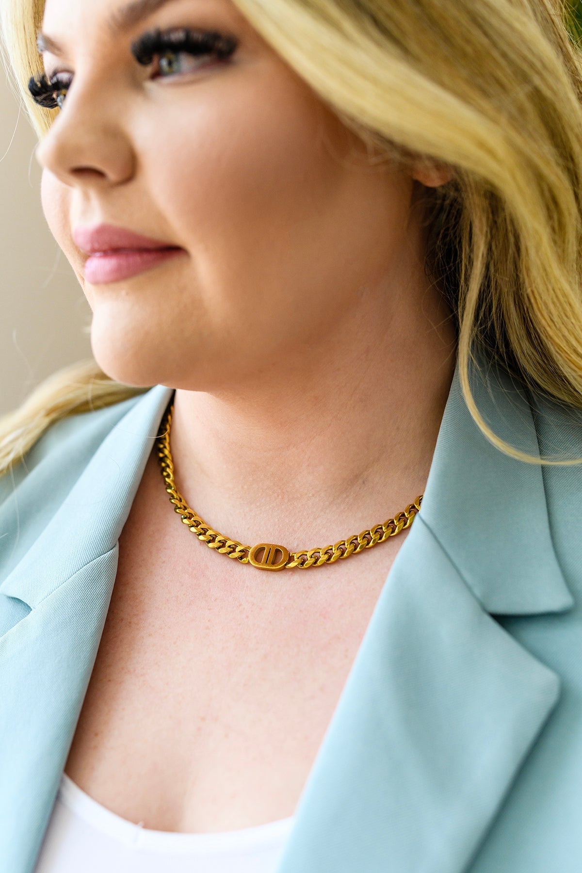 Decadent Darling Link Chain Choker **FINAL SALE**