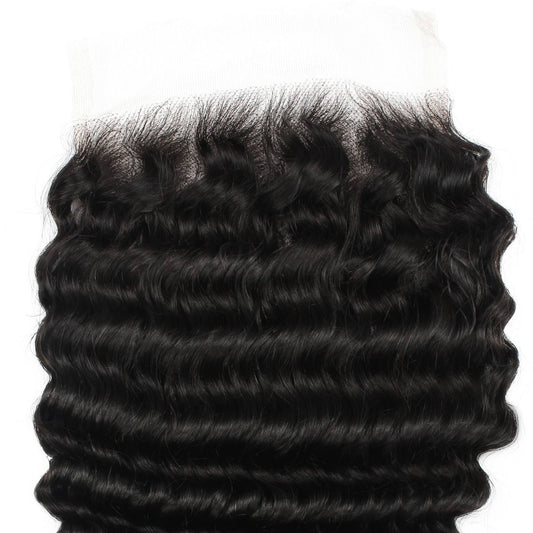 Cierre de Cabello Humano con Encaje HD de 6x6 Ondas Profundas