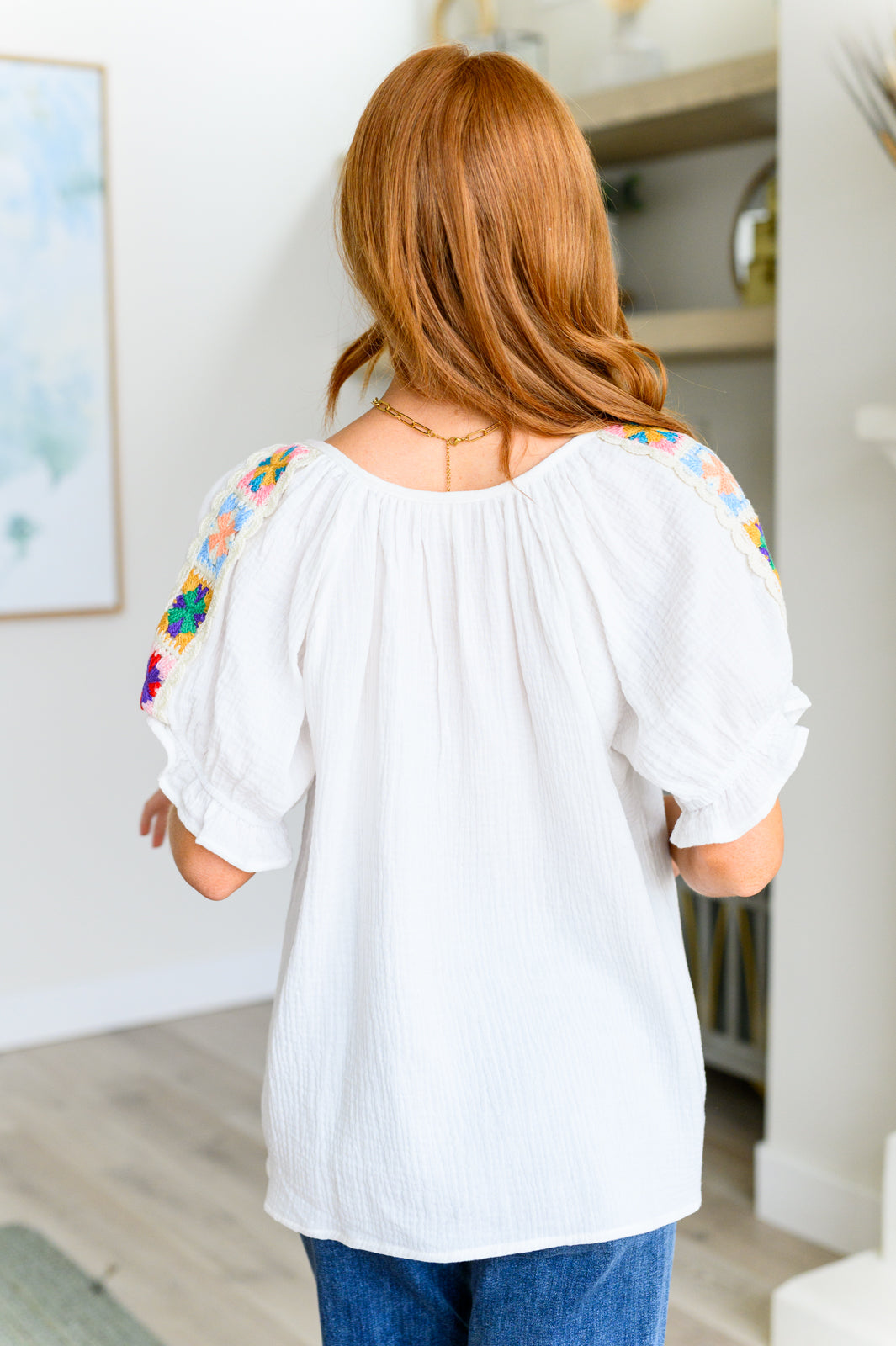 Blusa de punto arrugado Don't You, Forget About Me