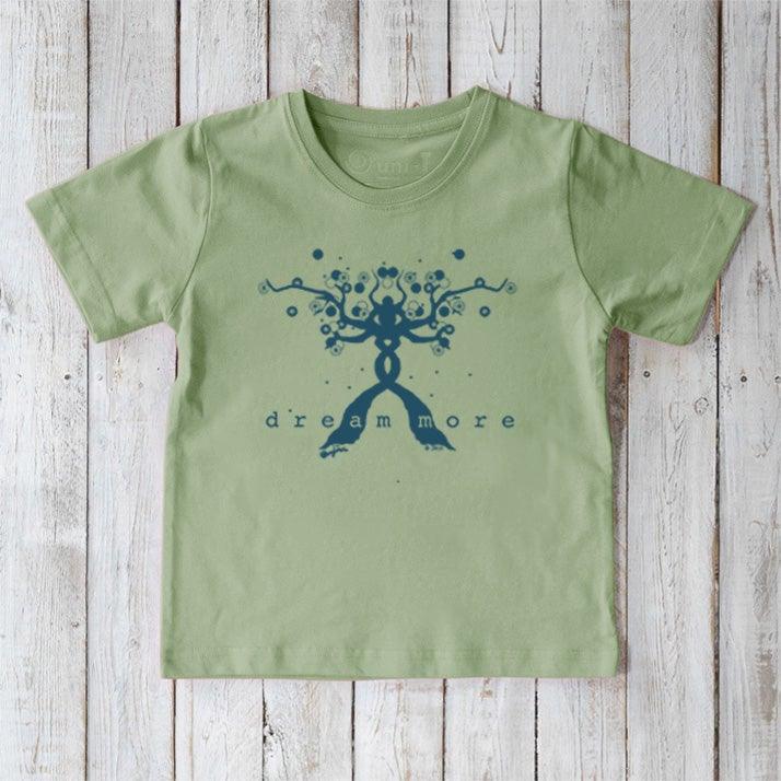"Dream More" Positive Message T-Shirt for Kids