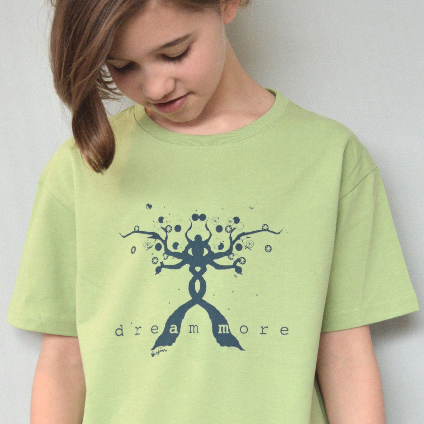 "Dream More" Positive Message T-Shirt for Kids