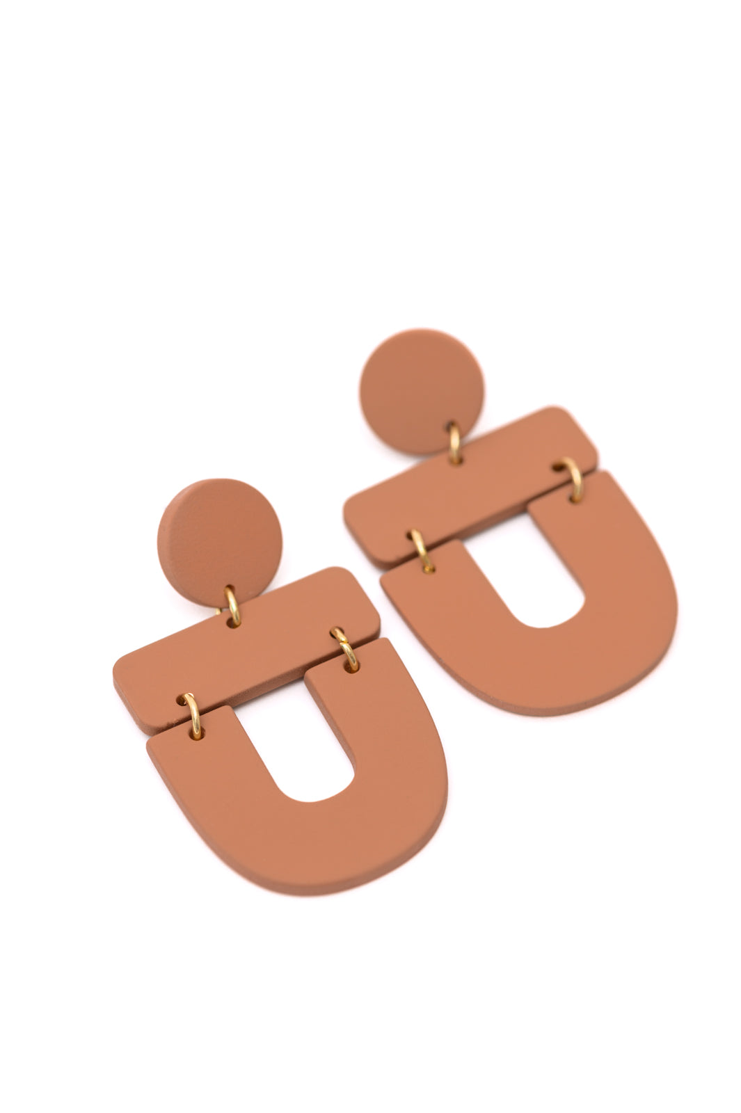 Aretes Dreamboat en Marrón