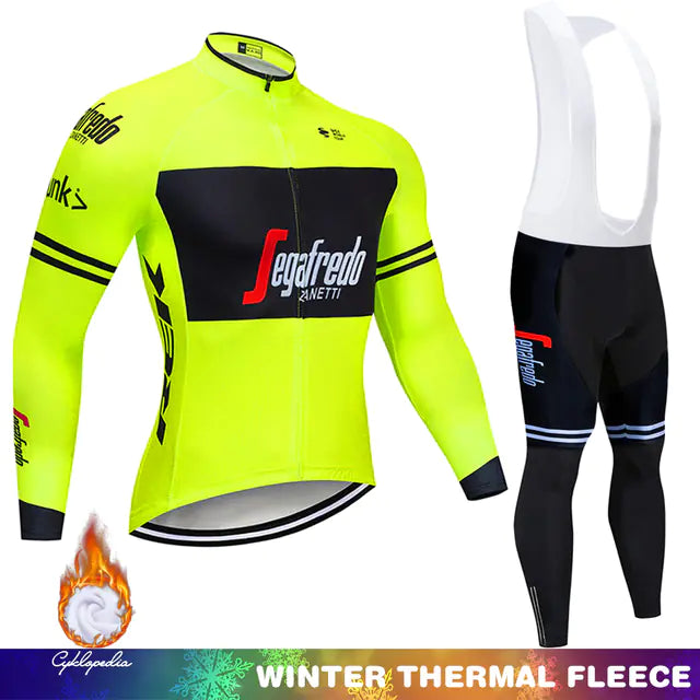GRENADIER Winter Thermal Fleece Cycling Clothing for Men