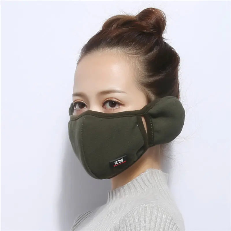 Winter Cycling Ear Cover Mask for Men and Women