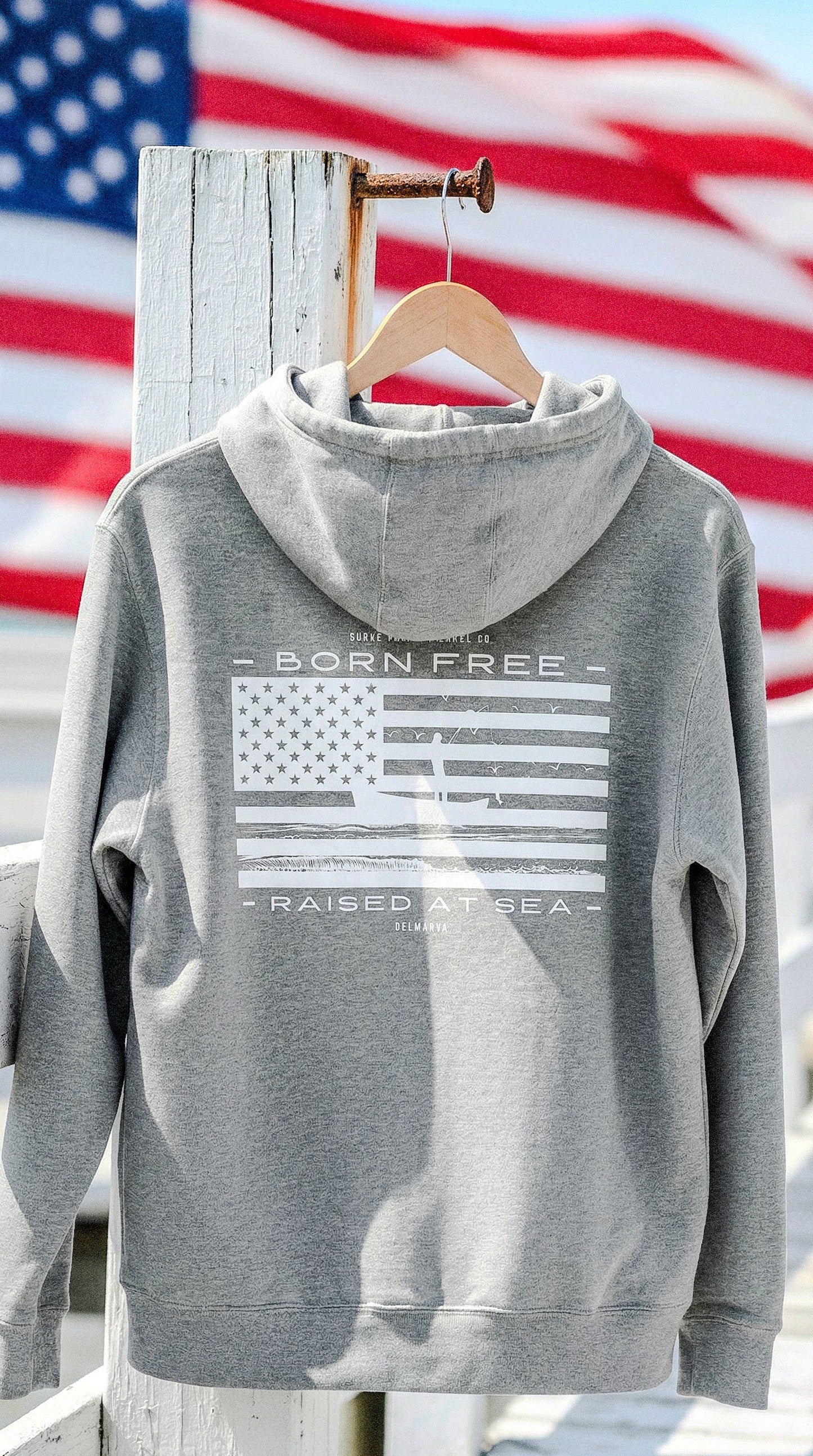 Born Free Raised at Sea | Hoodie