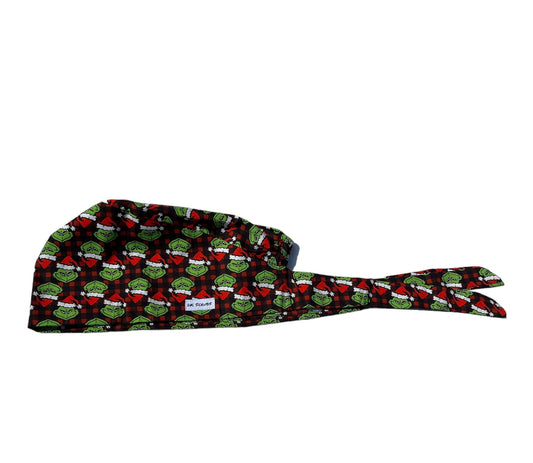 Gorro Quirúrgico de Grinch de DK Scrubs