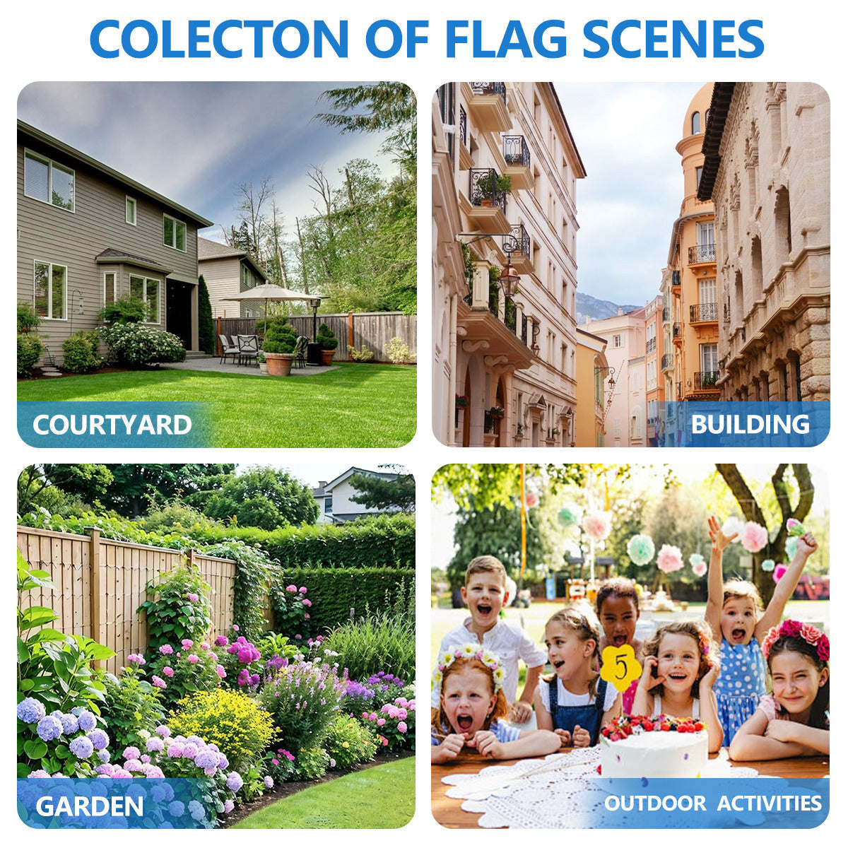 3D Illusion American Flag 5' x 8' Outdoor Double-sided Flag Banner