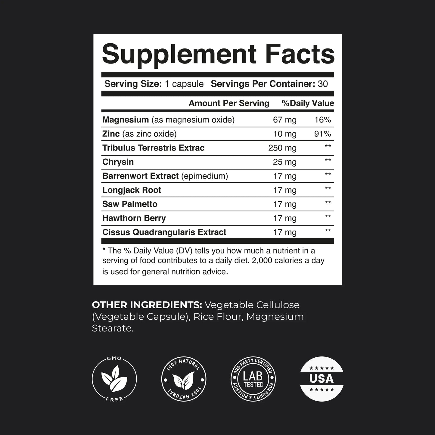 ERECTONINMD TESTOSTERONE SUPPORT COMPLEX
