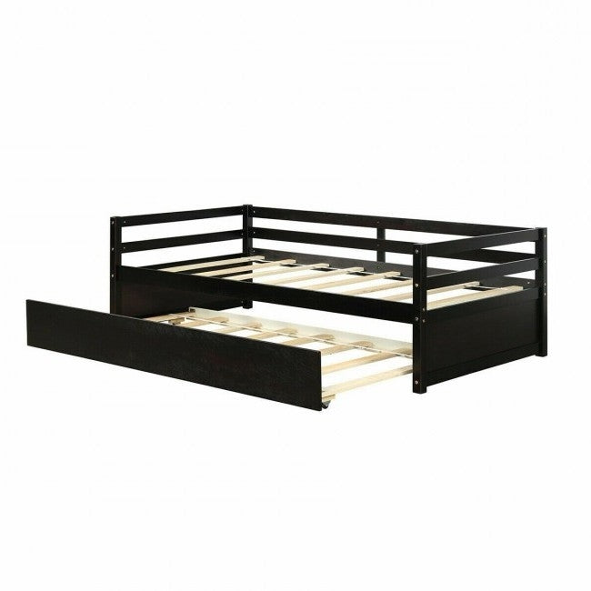 Cama Nido Twin/Twin Estilo Dormitorio en Espresso