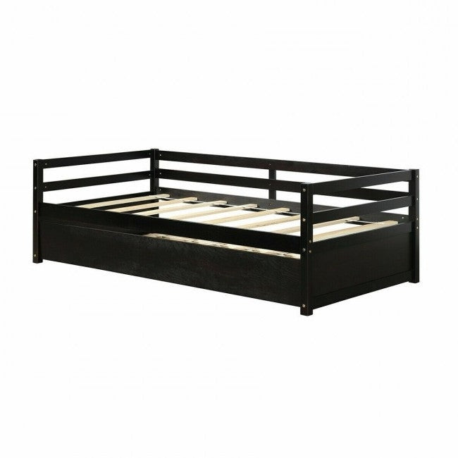 Cama Nido Twin/Twin Estilo Dormitorio en Espresso