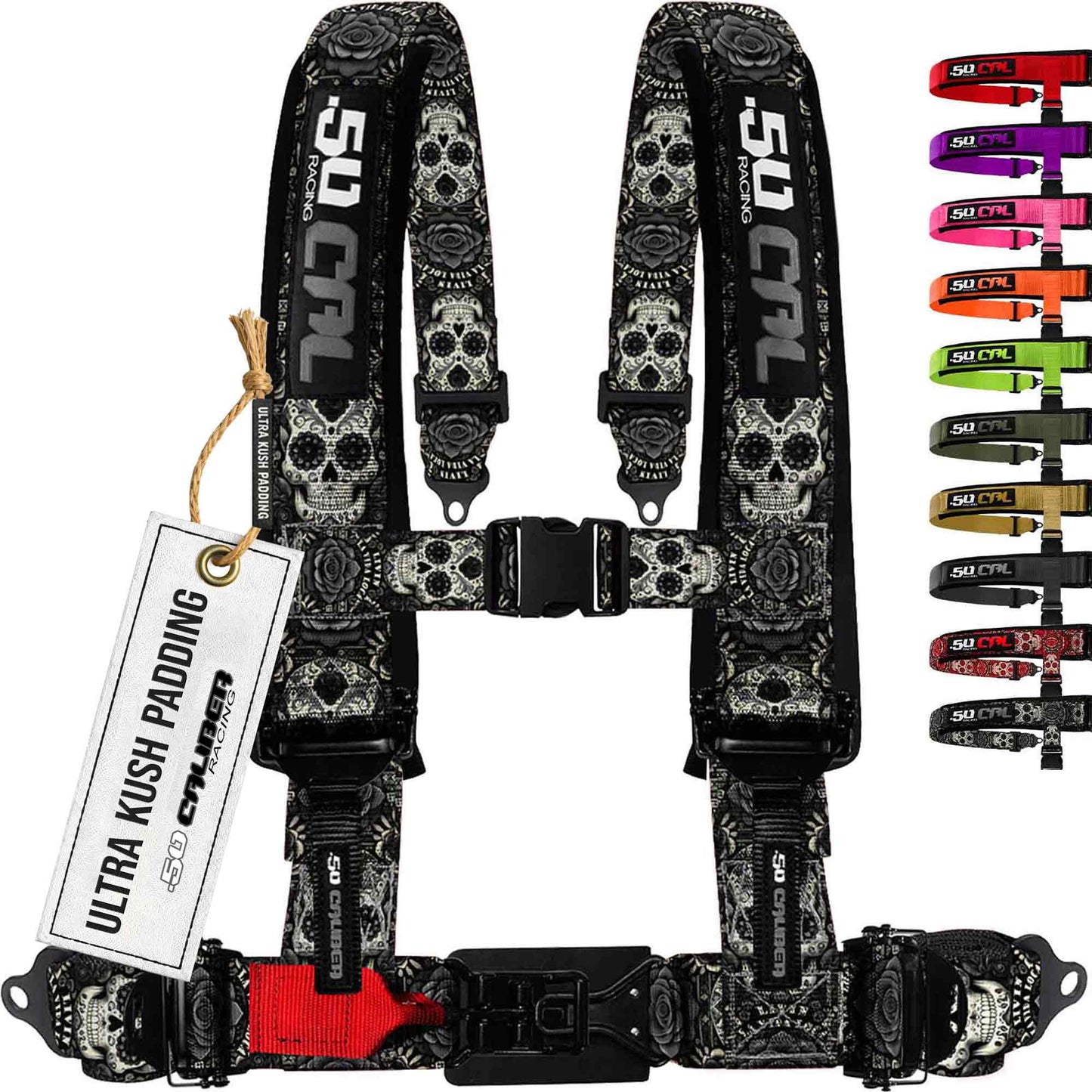 2" & 3" 4pt & 5pt Elite Series Race Latch "EZ" Adjust Harness