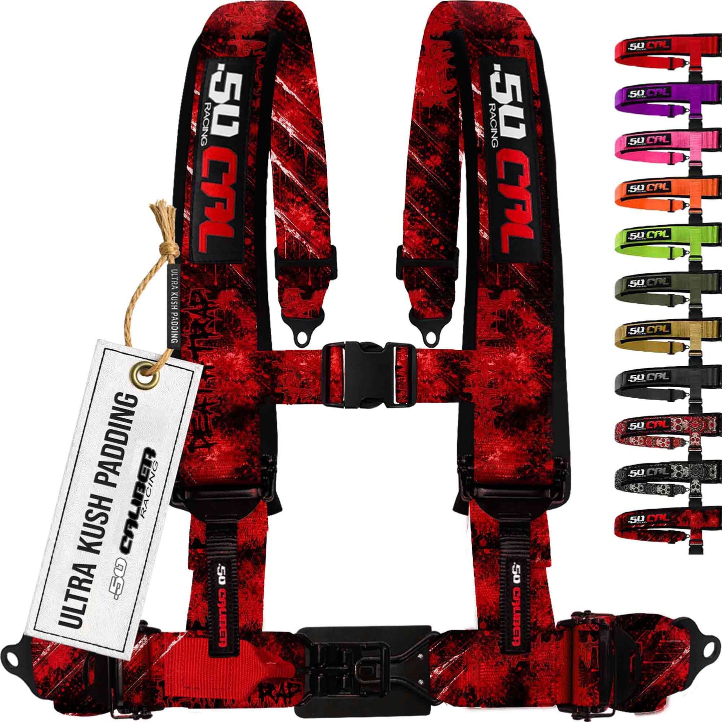 2" & 3" 4pt & 5pt Elite Series Race Latch "EZ" Adjust Harness