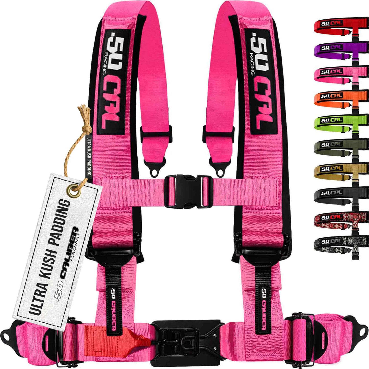 2" & 3" 4pt & 5pt Elite Series Race Latch "EZ" Adjust Harness