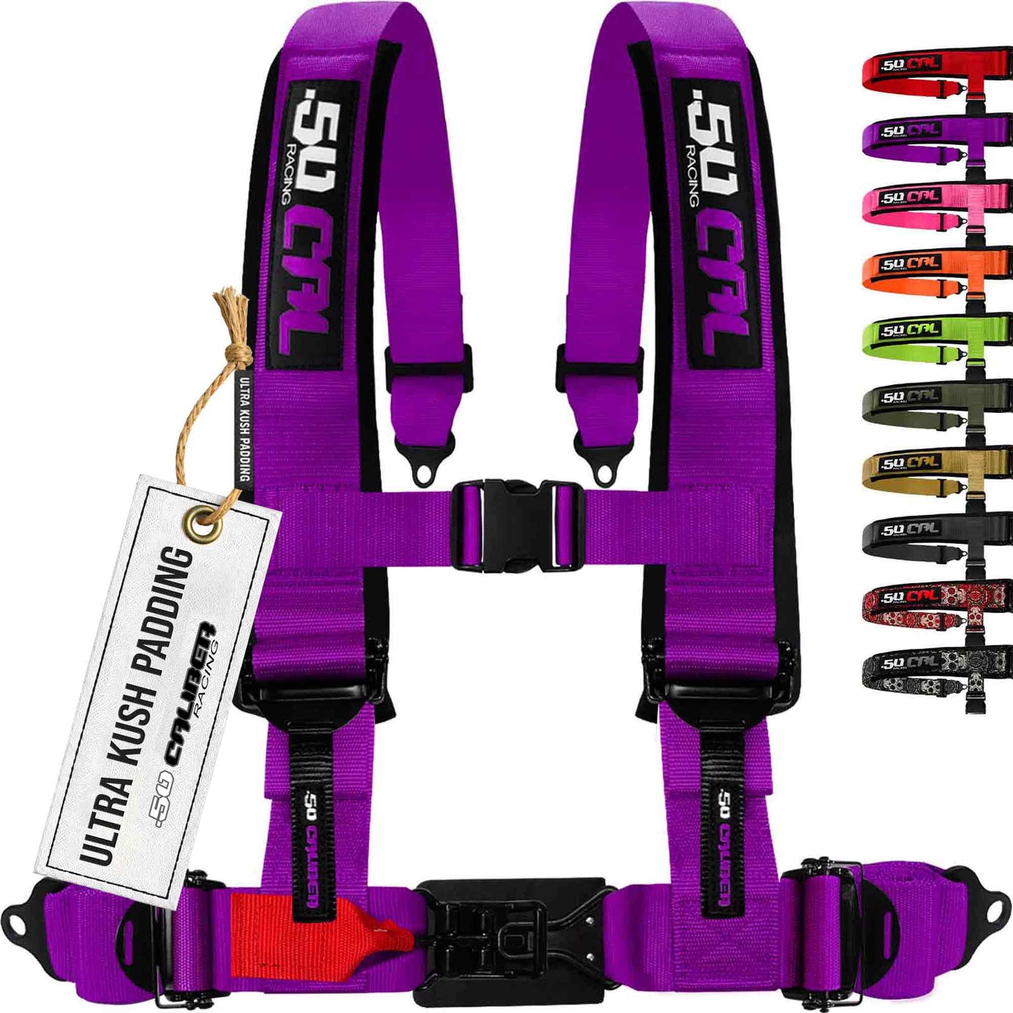 2" & 3" 4pt & 5pt Elite Series Race Latch "EZ" Adjust Harness