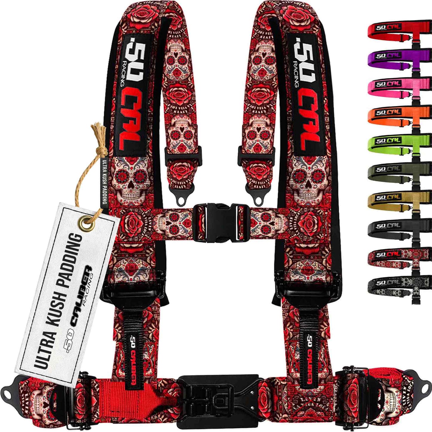 2" & 3" 4pt & 5pt Elite Series Race Latch "EZ" Adjust Harness