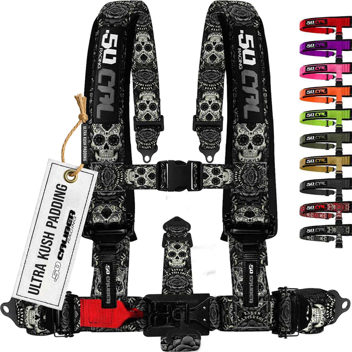 2" & 3" 4pt & 5pt Elite Series Race Latch "EZ" Adjust Harness
