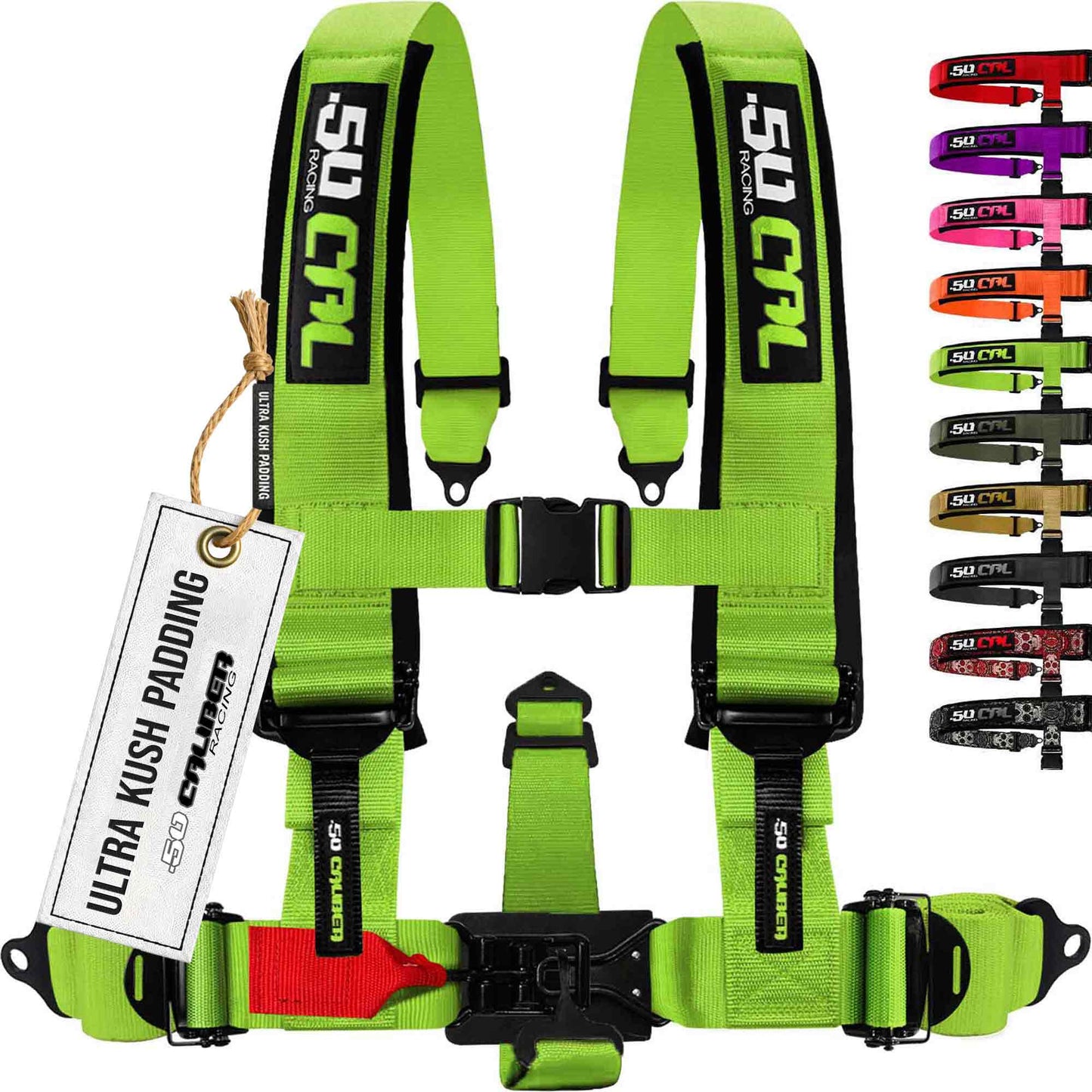 2" & 3" 4pt & 5pt Elite Series Race Latch "EZ" Adjust Harness