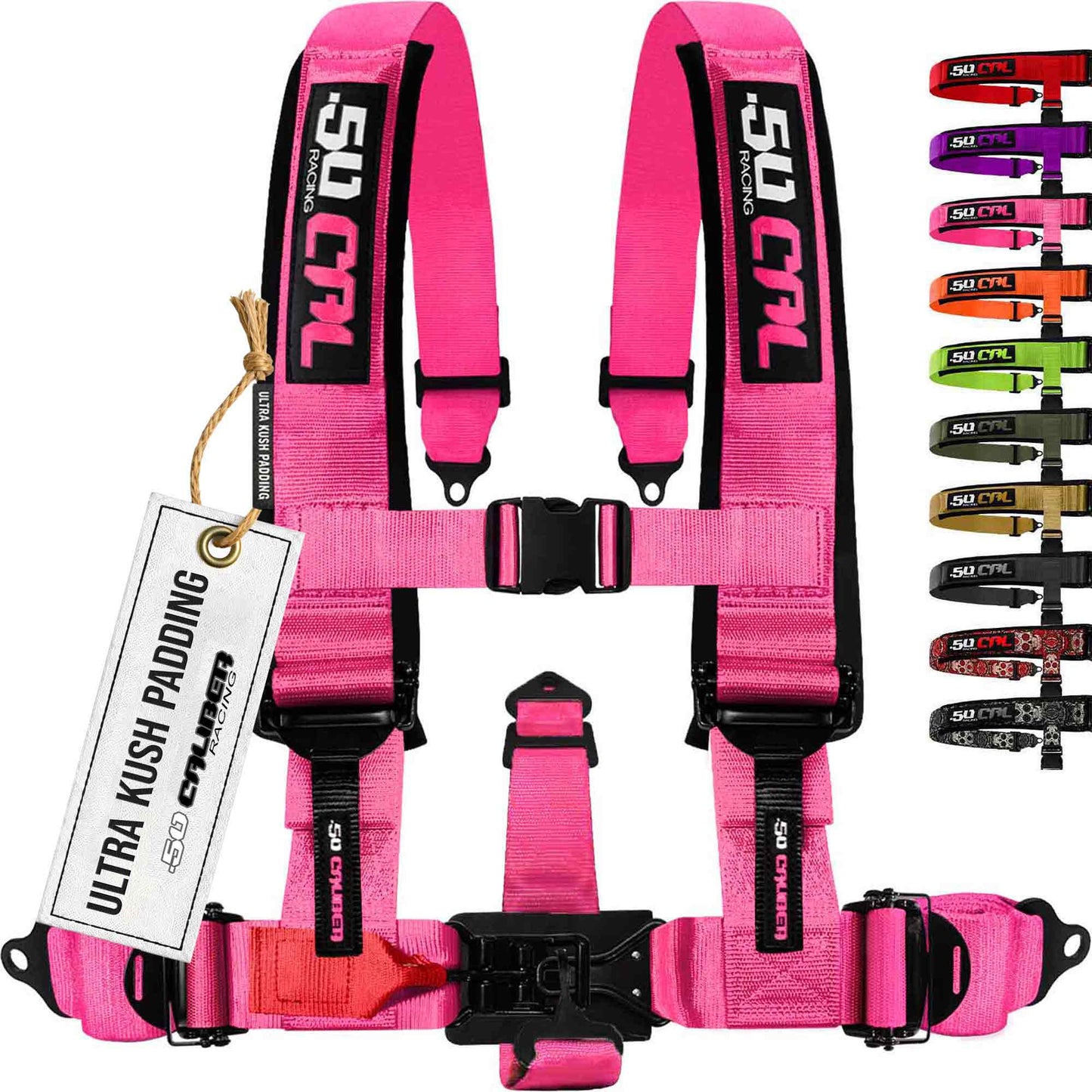 2" & 3" 4pt & 5pt Elite Series Race Latch "EZ" Adjust Harness