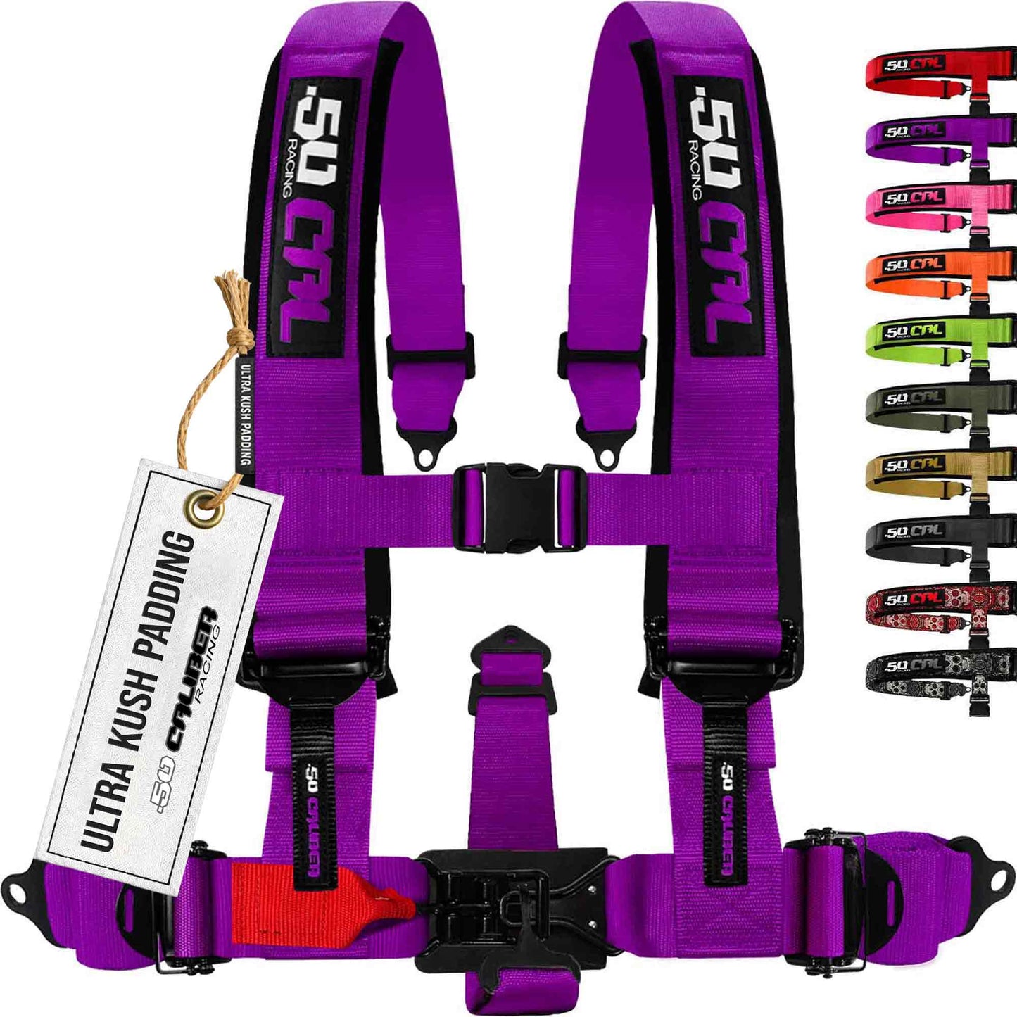 2" & 3" 4pt & 5pt Elite Series Race Latch "EZ" Adjust Harness