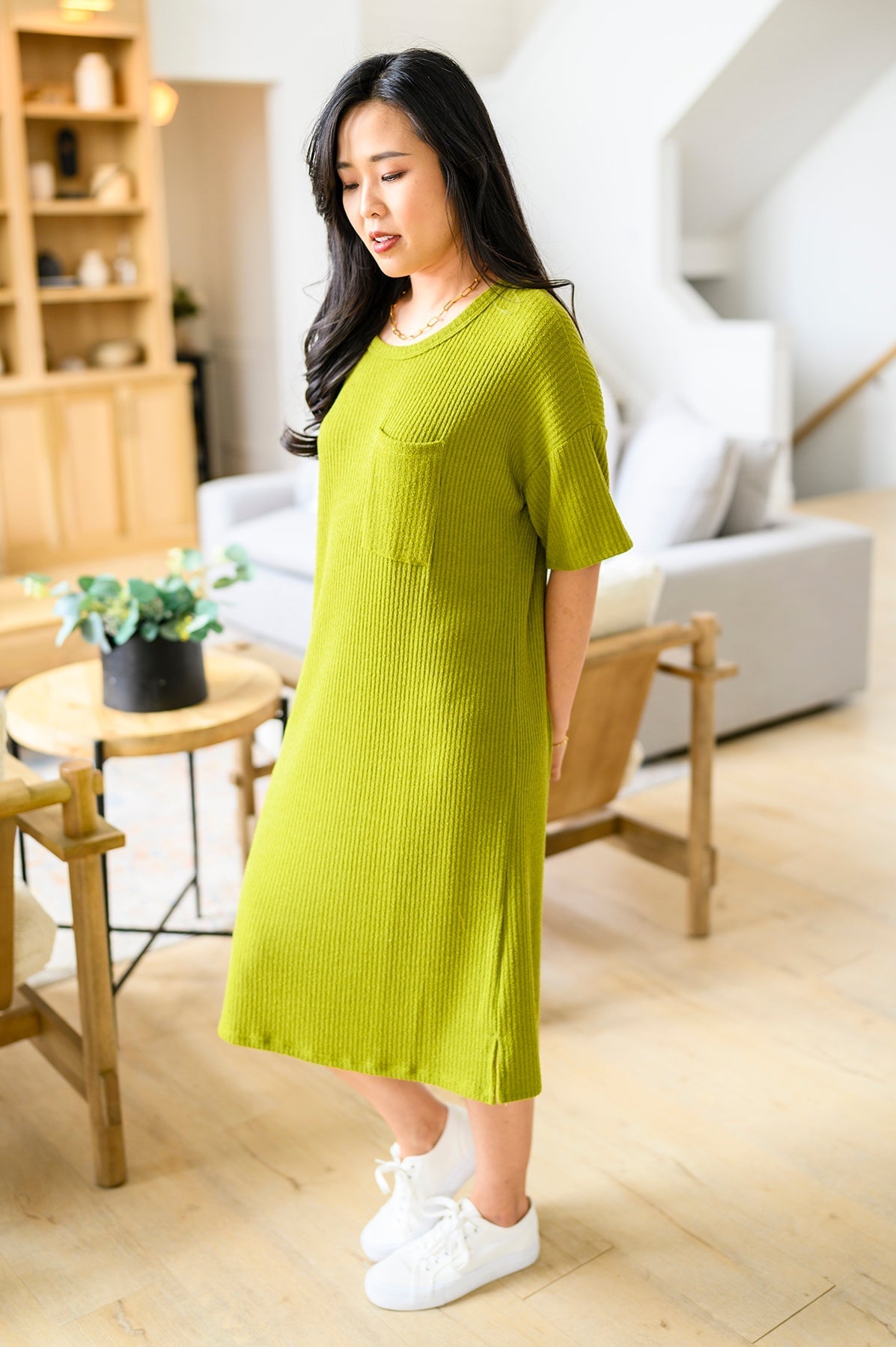 Vestido holgado informal