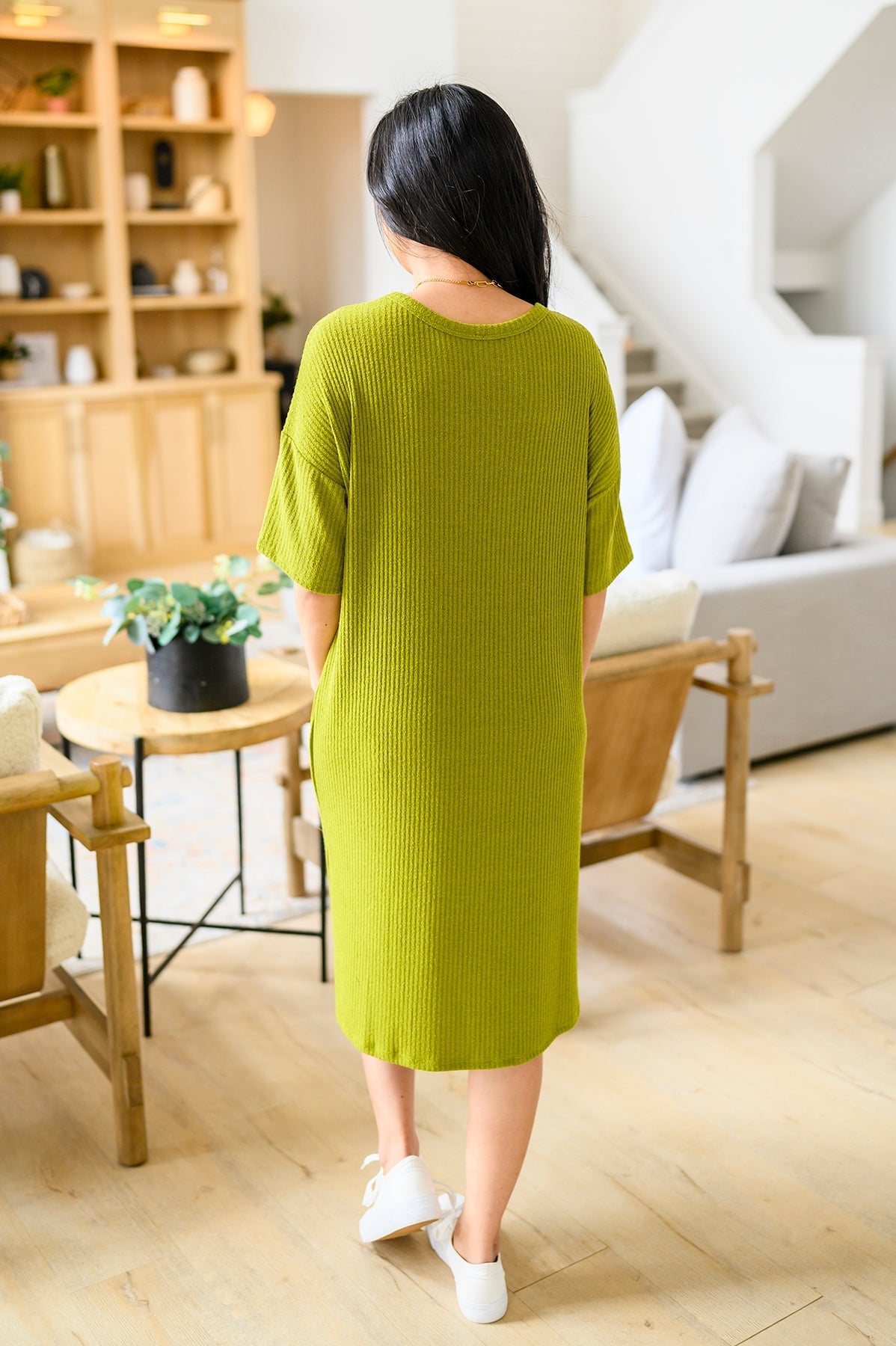 Vestido holgado informal