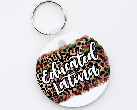 Llavero de Latina Educada