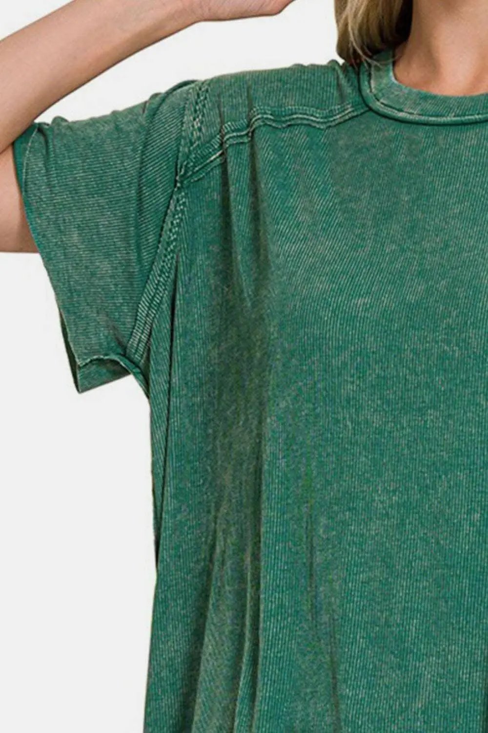 Trendsi Ribbed Top Long Sleeve — Chic Everyday Elegance