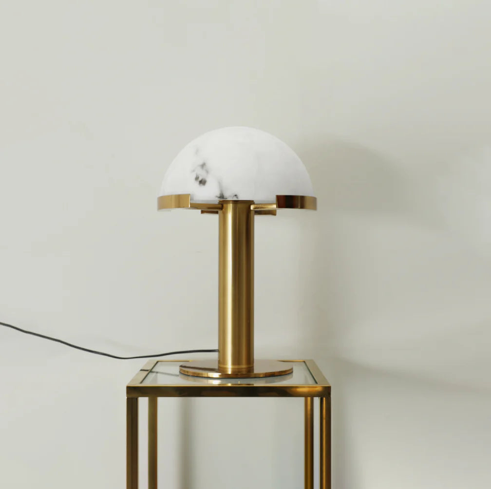 Lámpara de mesa Elegance Alabaster